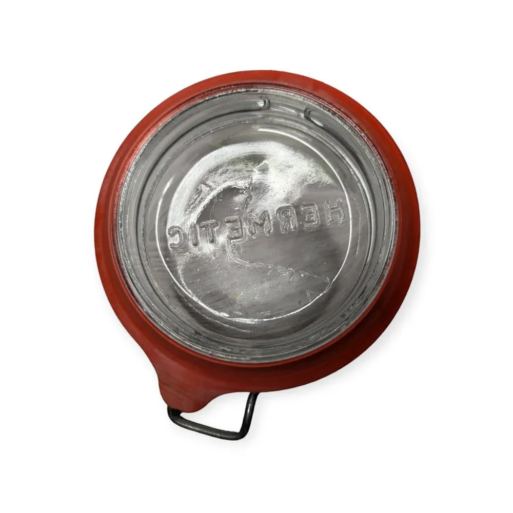 Vintage Hermetic Glass Storage Canning Jar 500ml Made in England